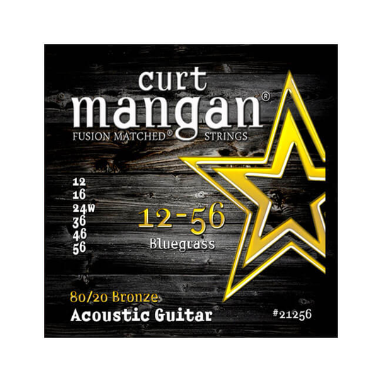 Curt Mangan 21256 80/20 Bronze western-gitarrsträngar 012-056