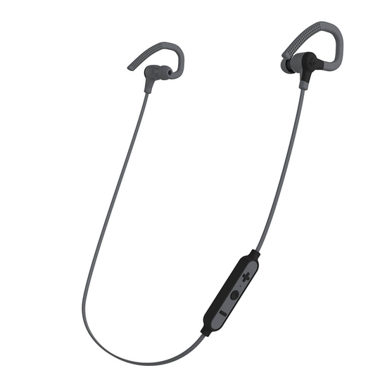 KITSOUND Hörlur RACE 15 Sport In-Ear Ear-Hook Trådlös Svart