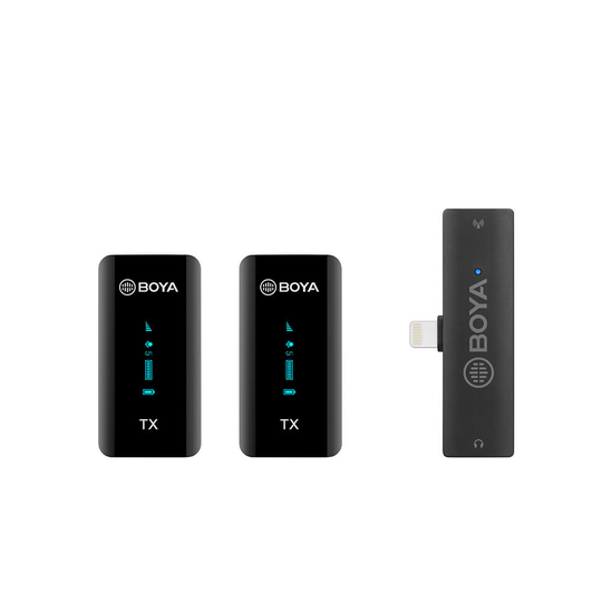 BOYA Wireless Microphone x2 BY-XM6-S4 Lightning