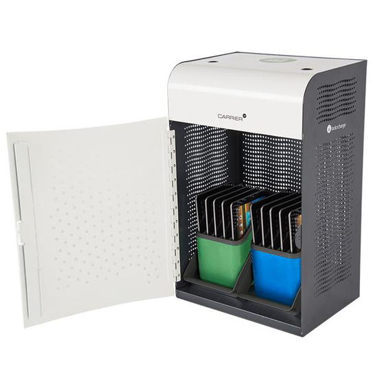 Lockncharge Carrier 10 Charge Station with LARGE Baskets, laddstation för 10 enheter Chromebook/iPad