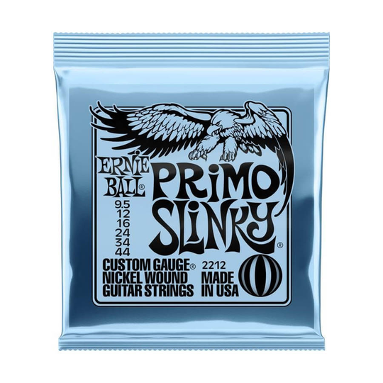 Ernie Ball 2212 Primo Slinky el-gitarr-strängar, 0095-044