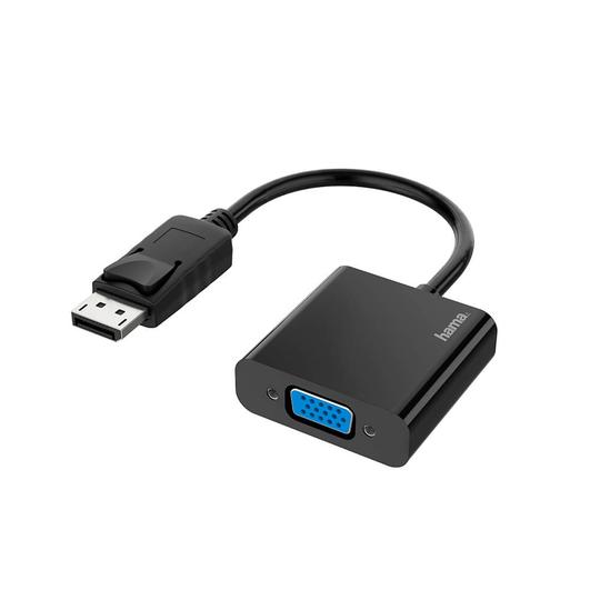 HAMA Adapter Multimedia DisplayPort-VGA Full-HD 1080p