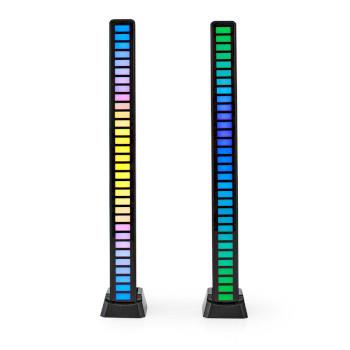 Nedis Spelljus | LED | Batteridriven | Används för: Dator / Skrivbord | Svart