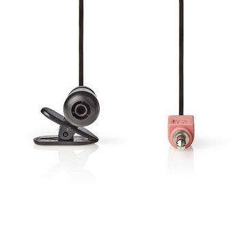 Nedis Mikrofon | Används för: Dator / Smartphone / Surfplatta | Trådbundet | 1x 3.5 mm