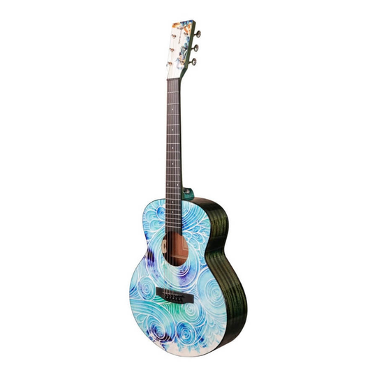 Tyma V-3E MINI Spindrift western-gitarr