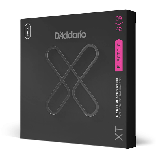 D'Addario XTE0942-3P el-gitarr-strängar, 009-042, 3-pack