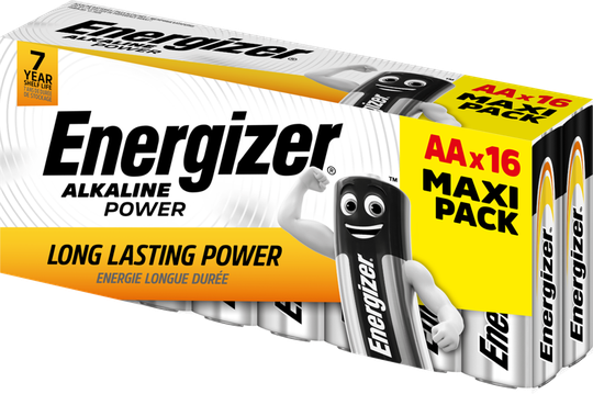 Energizer Power AA-batterier (16 st)