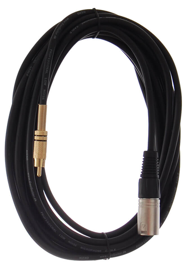 HiEnd phono-till-XLR-kabel 6 meter