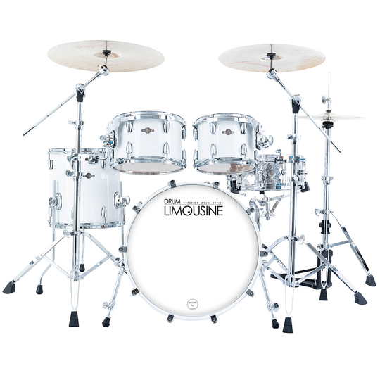 Drum Limousine Superior 22 WH trumset piano white