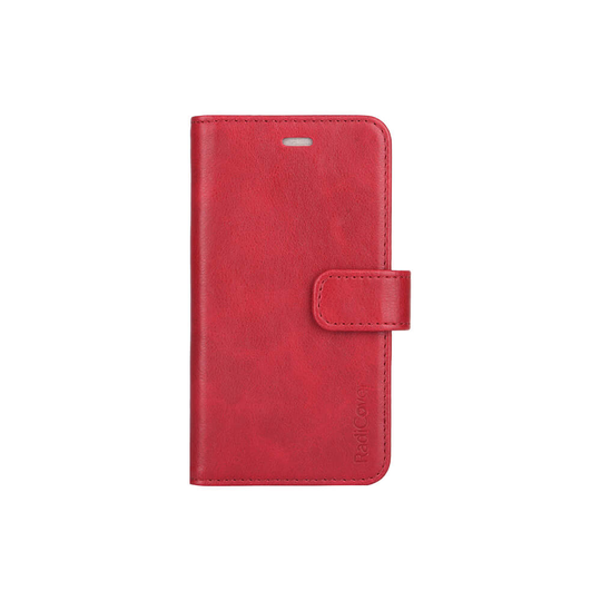RADICOVER Strålningsskydd Mobilfodral PU iPhone 6/7/8/SE Flipcover Röd