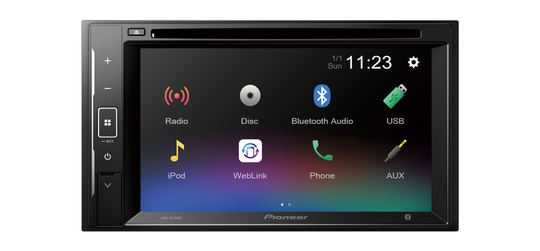 Pioneer AVH-A240BT - CD / Bluetooth och pekskärm
