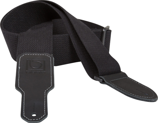Boss BSC-20-BLK gitarrband, svart bomull