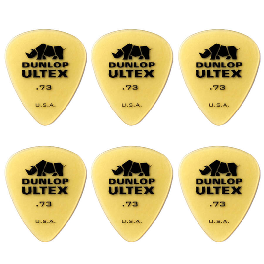 Dunlop Ultex Standard 0,73 mm plektrum (6 st.)