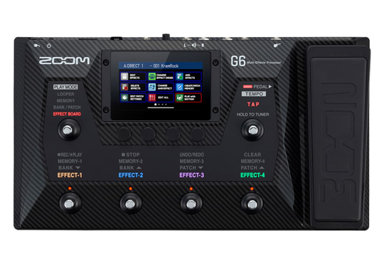 Zoom G6 Multieffekt