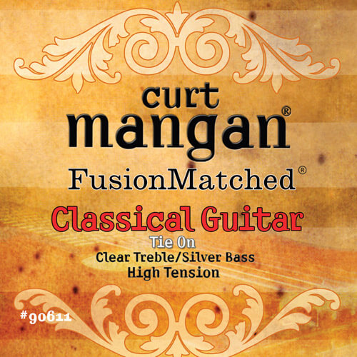 Curt Mangan 90611 gitarrsträngar till spansk gitarr, high-tension