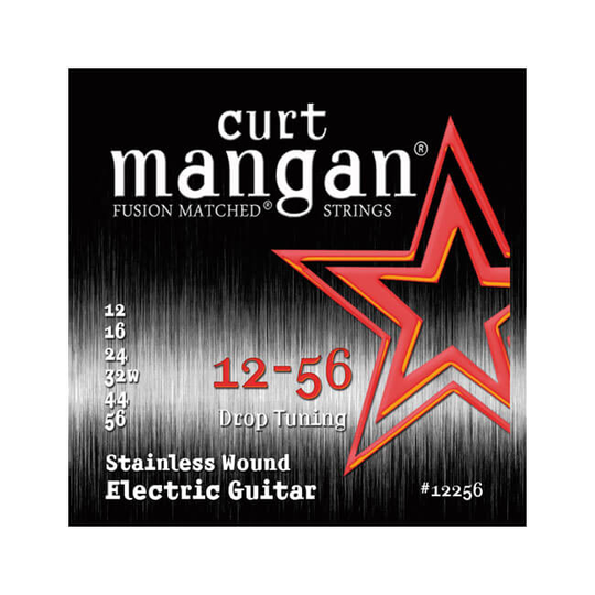 Curt Mangan 12256 Stainless Wound el-gitarr-strängar 012-056