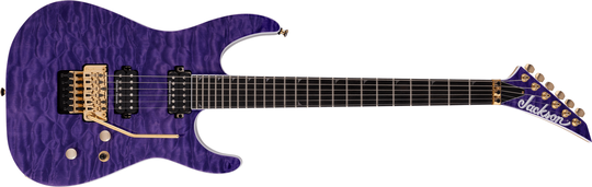 Jackson Pro Series SL2Q Solist - Transparent Lila