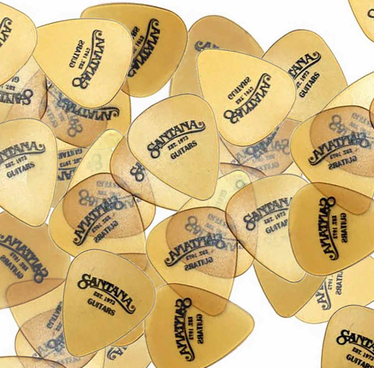 Santana P1-100 plektrum (100 stk)