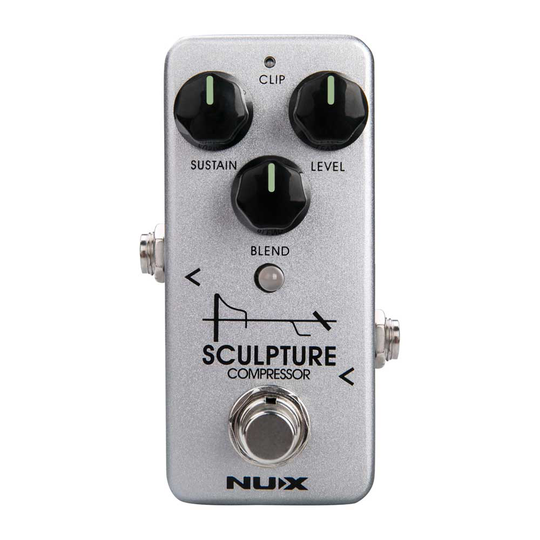 Nux Sculpture Compressor gitarr-effekt-pedal