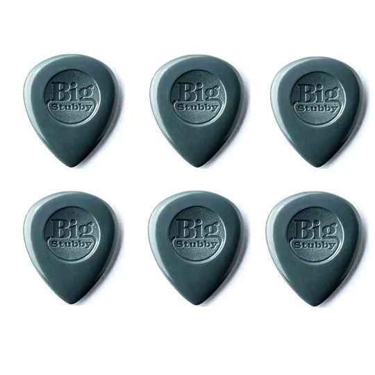 Dunlop Big Stubby 3,0 mm plektrum (6 st.)