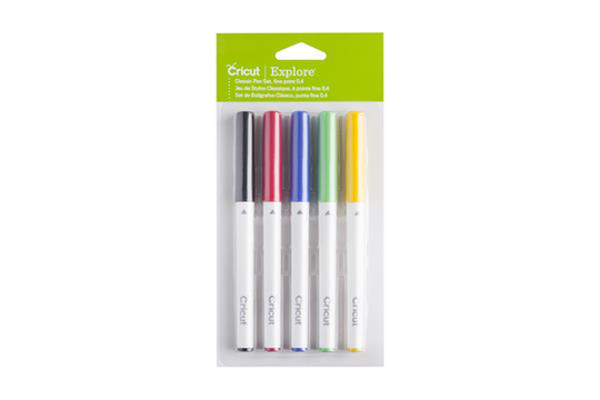 Cricut Explore/Maker Fine Point Pen Set 5-pack (Classics)
