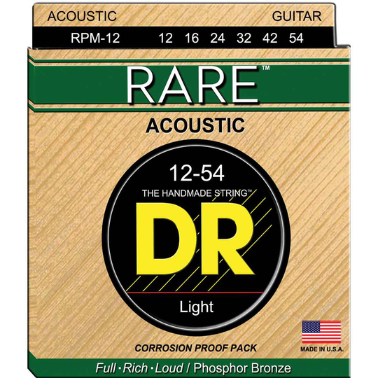 DR Strings RPM-12 Rare western-gitarrsträngar, 012-054