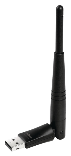 Edimax Trådlös USB-Adapter N300 2.4 GHz Svart