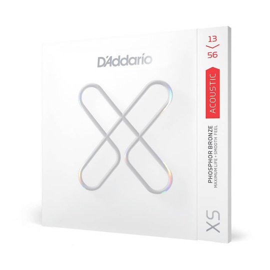 D'Addario XSAPB1356 western-gitarr-strängar, 013-056
