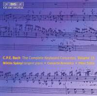 Bach CPE: Complete Keyboard Concertos Vol 13