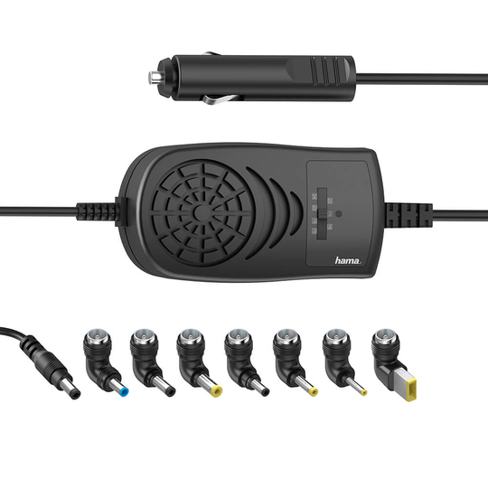 HAMA Nätdel Notebook Universal 12-16V 15-24V/120W 8x Adapter