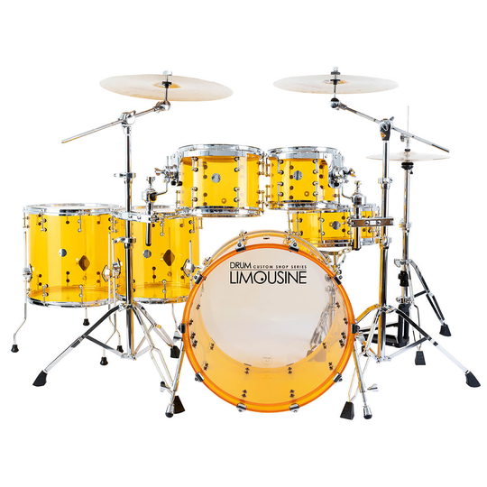 Drum Limousine Custom Shop Acrylic 22 YL trumset yellow
