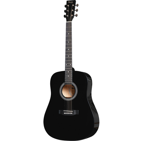 Sant Guitars AC-84L BK western-gitarr black