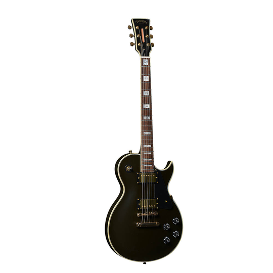 Santana Serpens Standard DB el-gitarr dark brown