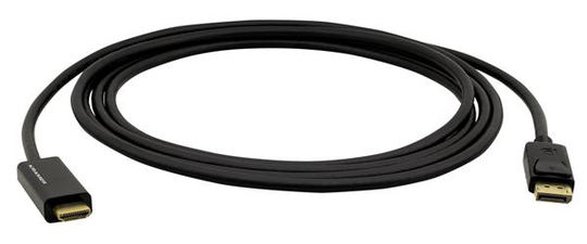 Kramer C-DPM/HM/UHD, DisplayPort (M) to HDMI (M), 4K Active Cable, 1,8m
