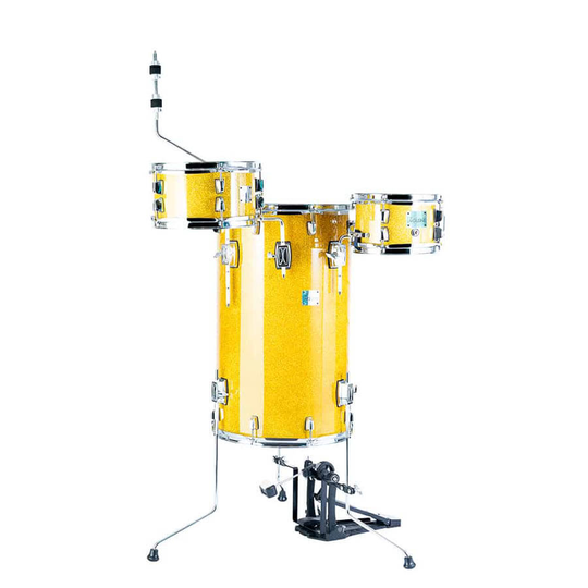 Drum Limousine Explorer Cocktail YS trumset yellow sparkle
