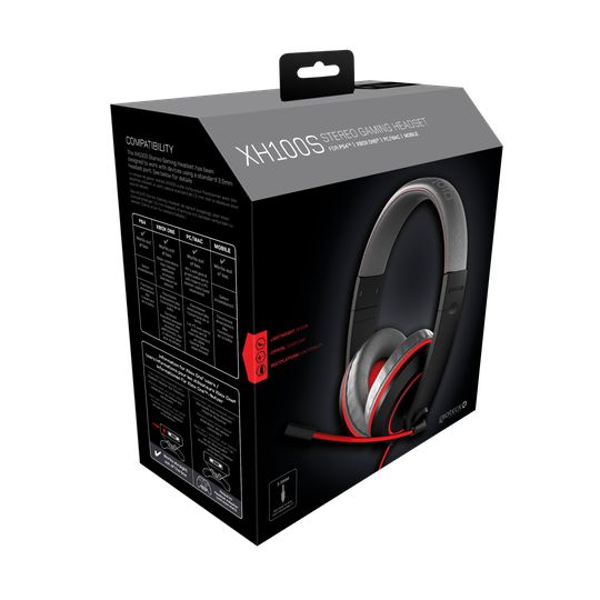Gioteck XH-100S Wired Stereo Headset (PC,MAC, PS4, XONE)