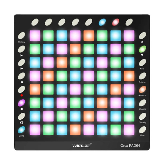 Worlde Orca Pad 64 midi controller