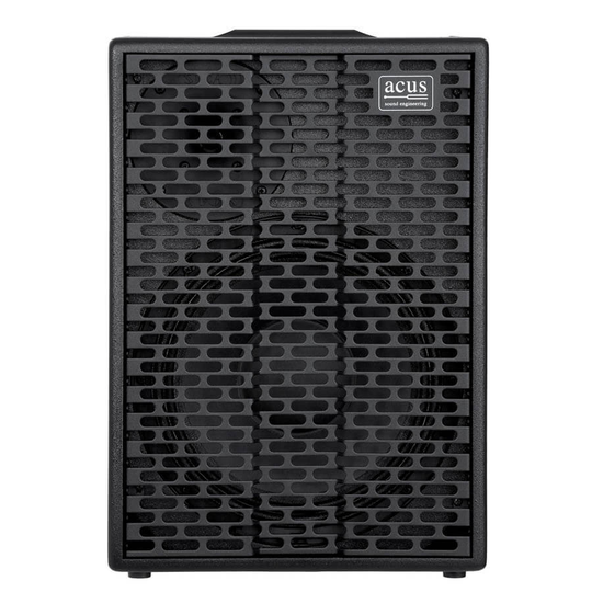 Acus One For Street 10 Black akustisk gitarr-förstärkare black