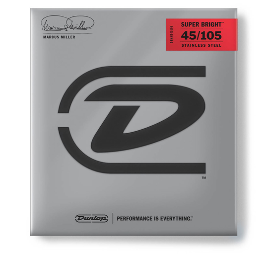 Dunlop DBMMS45105 bassträngar 45-105