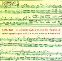 Bach CPE: Complete Keyboard Concertos Vol 12
