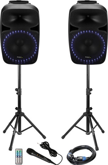Ibiza ljudsystem med USB / SD-spelare + Bluetooth - 12"