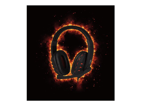 Deltaco 4-in-1 gaming kit, headset, keyboard, mouse, mousepad