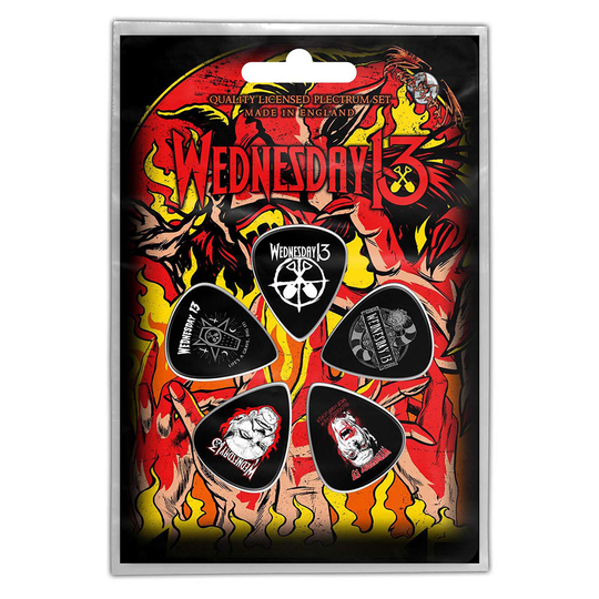 Wednesday 13: Plectrum Pack/Logo Shovels (Retail Pack)