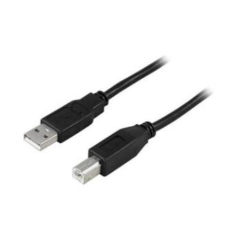 DELTACO USB Cable | USB-A - USB-B | 2.0 | 5m | Black