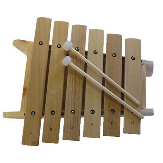 Trommus Marimba D, 6 toner