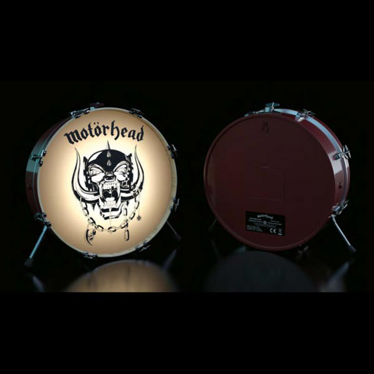 Motorhead: Logo 3d Drum Lamp / Wall Light