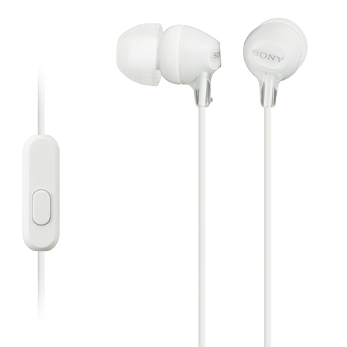 Sony Headset in-ear MDR-EX15AP Vit