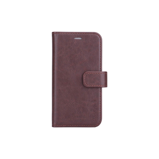 RADICOVER Strålningsskydd Mobilfodral PU iPhone 12 Mini Flipcover Brun