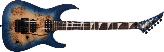 Jackson MJ Series DKRP Dinky Elguitar (Transparent Blue Burst) - B-lager
