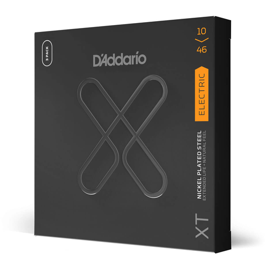 D'Addario XTE1046-3P el-gitarr-strängar, 010-046, 3-pack